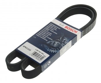 799 р. Ремень приводной поликлиновой 6PK1153 BOSCH BOSCH 1987947944  с доставкой в г. Кемерово. Увеличить фотографию 1