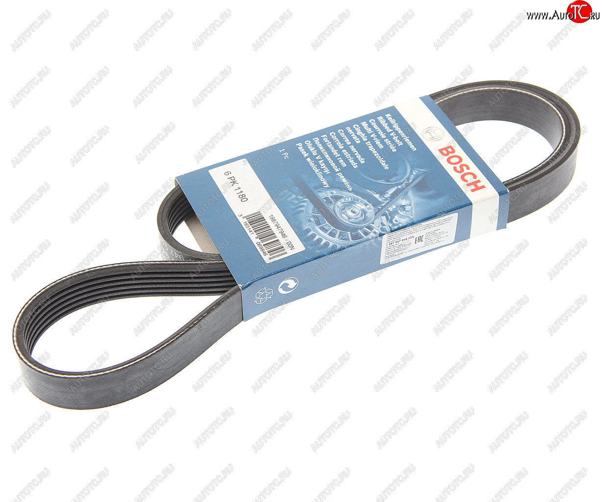 829 р. Ремень приводной поликлиновой 6PK1180 BOSCH BOSCH 1987947946  с доставкой в г. Кемерово