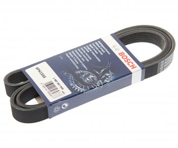 989 р. Ремень приводной поликлиновой 6PK1555 BOSCH BOSCH 1987947949  с доставкой в г. Кемерово. Увеличить фотографию 1