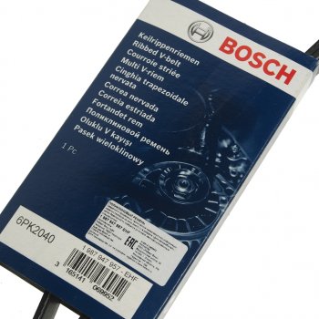 1 299 р. Ремень приводной поликлиновой 6PK2040 BOSCH BOSCH 1987947957  с доставкой в г. Кемерово. Увеличить фотографию 2
