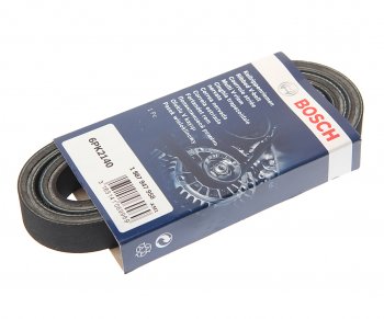 1 259 р. Ремень приводной поликлиновой 6PK2140 BOSCH BOSCH 1987947958  с доставкой в г. Кемерово. Увеличить фотографию 1