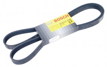 1 259 р. Ремень ГАЗ-31105 генератора дв.Крайслер без кондиционера BOSCH BOSCH 1987947981  с доставкой в г. Кемерово. Увеличить фотографию 1
