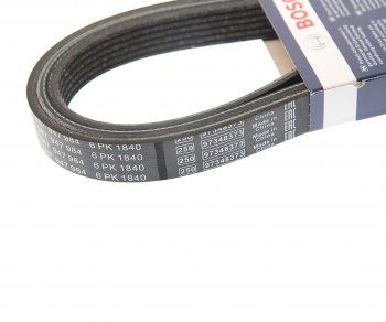 1 579 р. Ремень приводной поликлиновой 6PK1840 BOSCH BOSCH 1987947984 BOSCH 1987947984  с доставкой в г. Кемерово. Увеличить фотографию 2