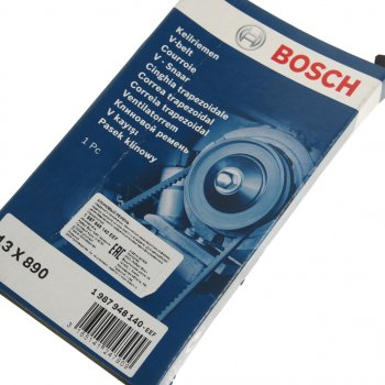 589 р. Ремень приводной клиновой 13Х890 BOSCH BOSCH 1987948140  с доставкой в г. Кемерово. Увеличить фотографию 2