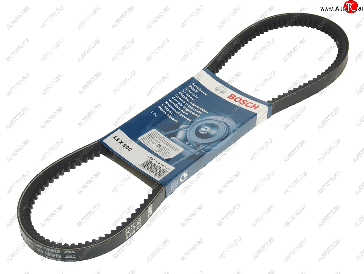 589 р. Ремень приводной клиновой 13Х890 BOSCH BOSCH 1987948140  с доставкой в г. Кемерово