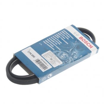 619 р. Ремень приводной поликлиновой 3PK890 BOSCH BOSCH 1987948303 BOSCH 1987948303  с доставкой в г. Кемерово. Увеличить фотографию 1