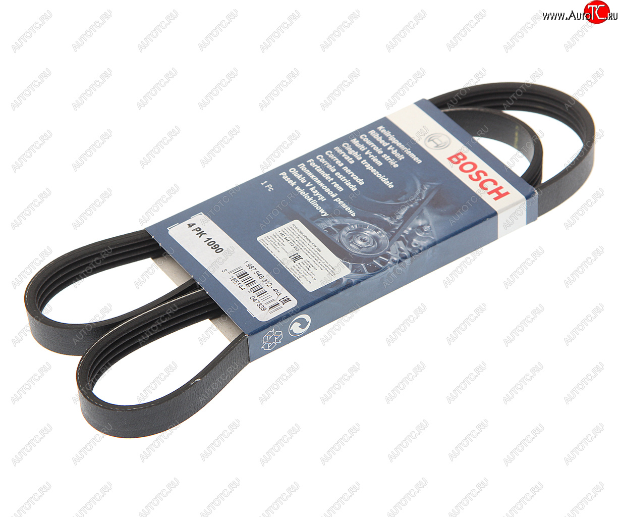 759 р. Ремень приводной поликлиновой 4РК1090 BOSCH BOSCH 1987948312 BOSCH 1987948312  с доставкой в г. Кемерово