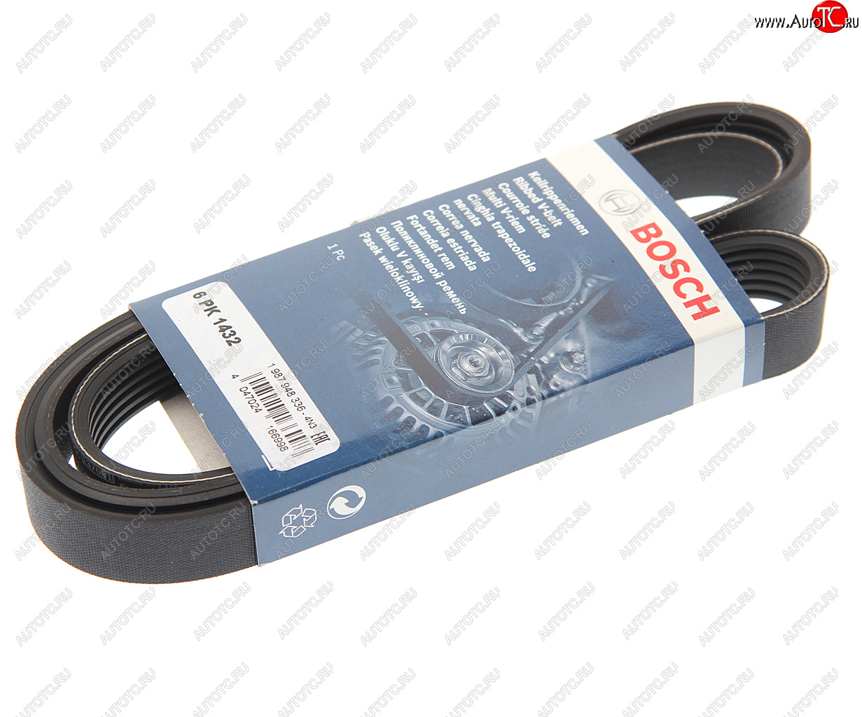 949 р. Ремень приводной поликлиновой 6PK1432 BOSCH BOSCH 1987948336  с доставкой в г. Кемерово