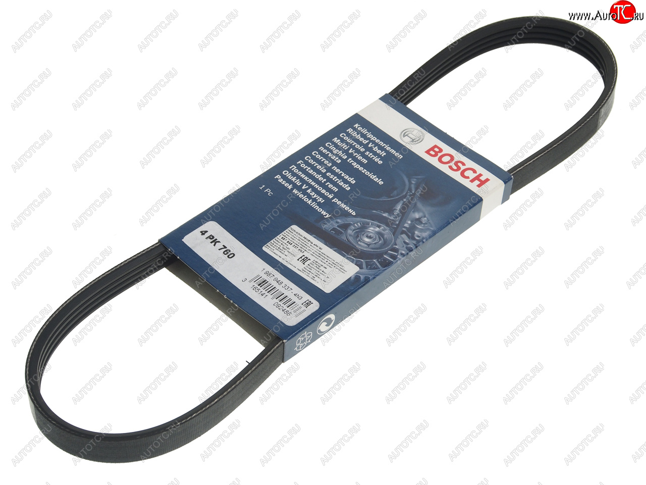 389 р. Ремень приводной поликлиновой 4PK760 BOSCH BOSCH 1987948337 BOSCH 1987948337  с доставкой в г. Кемерово