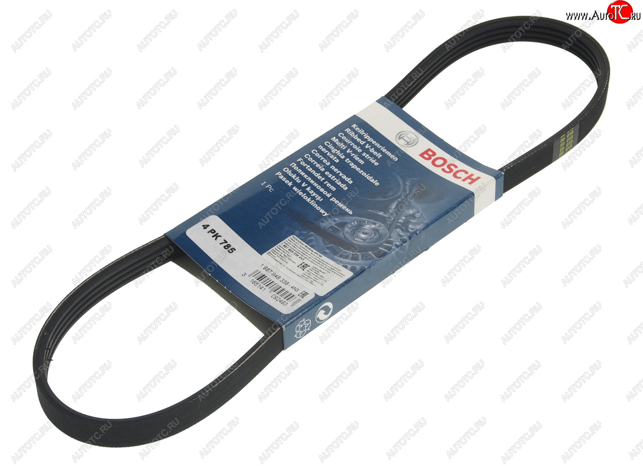 499 р. Ремень приводной поликлиновой 4PK785 BOSCH BOSCH 1987948338  с доставкой в г. Кемерово