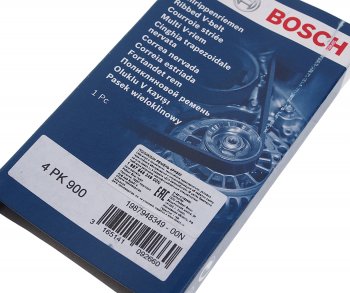 489 р. Ремень приводной поликлиновой 4PK900 BOSCH BOSCH 1987948349  с доставкой в г. Кемерово. Увеличить фотографию 2
