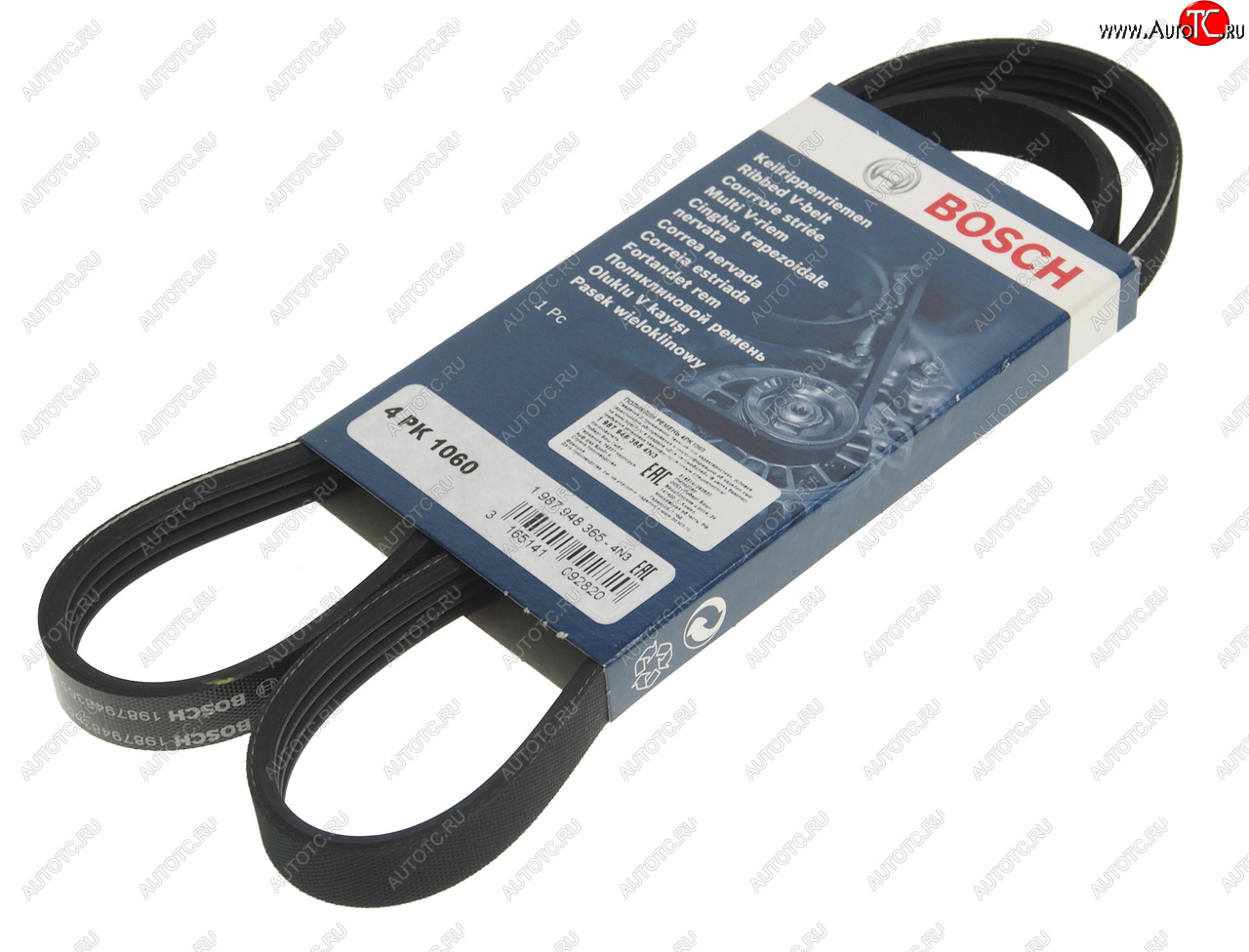549 р. Ремень приводной поликлиновой 4PK1060 BOSCH BOSCH 1987948365 BOSCH 1987948365  с доставкой в г. Кемерово