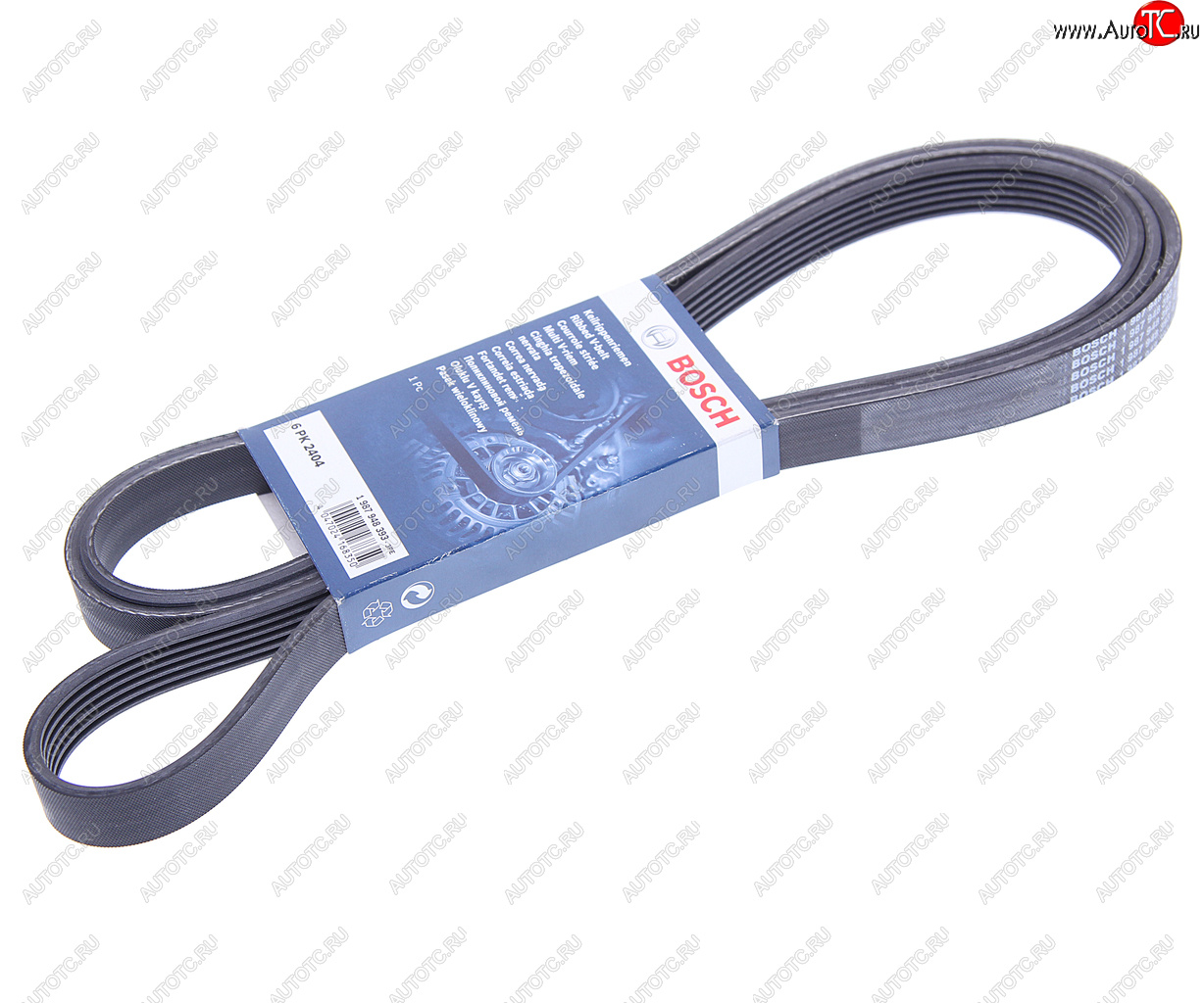 1 639 р. Ремень приводной поликлиновой 6PK2404 BOSCH BOSCH 1987948393  с доставкой в г. Кемерово