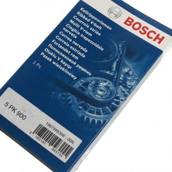 729 р. Ремень приводной поликлиновой 5PK900 BOSCH BOSCH 1987948398  с доставкой в г. Кемерово. Увеличить фотографию 2
