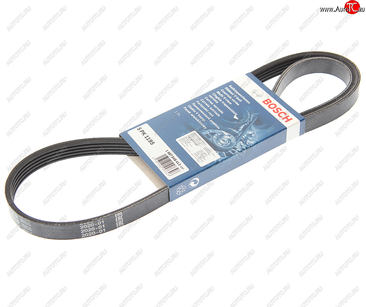 519 р. Ремень приводной поликлиновой 5PK1195 BOSCH BOSCH 1987948413 BOSCH 1987948413  с доставкой в г. Кемерово