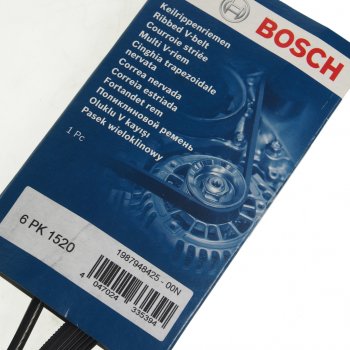 1 159 р. Ремень приводной поликлиновой 6PK1520 BOSCH BOSCH 1987948425  с доставкой в г. Кемерово. Увеличить фотографию 2