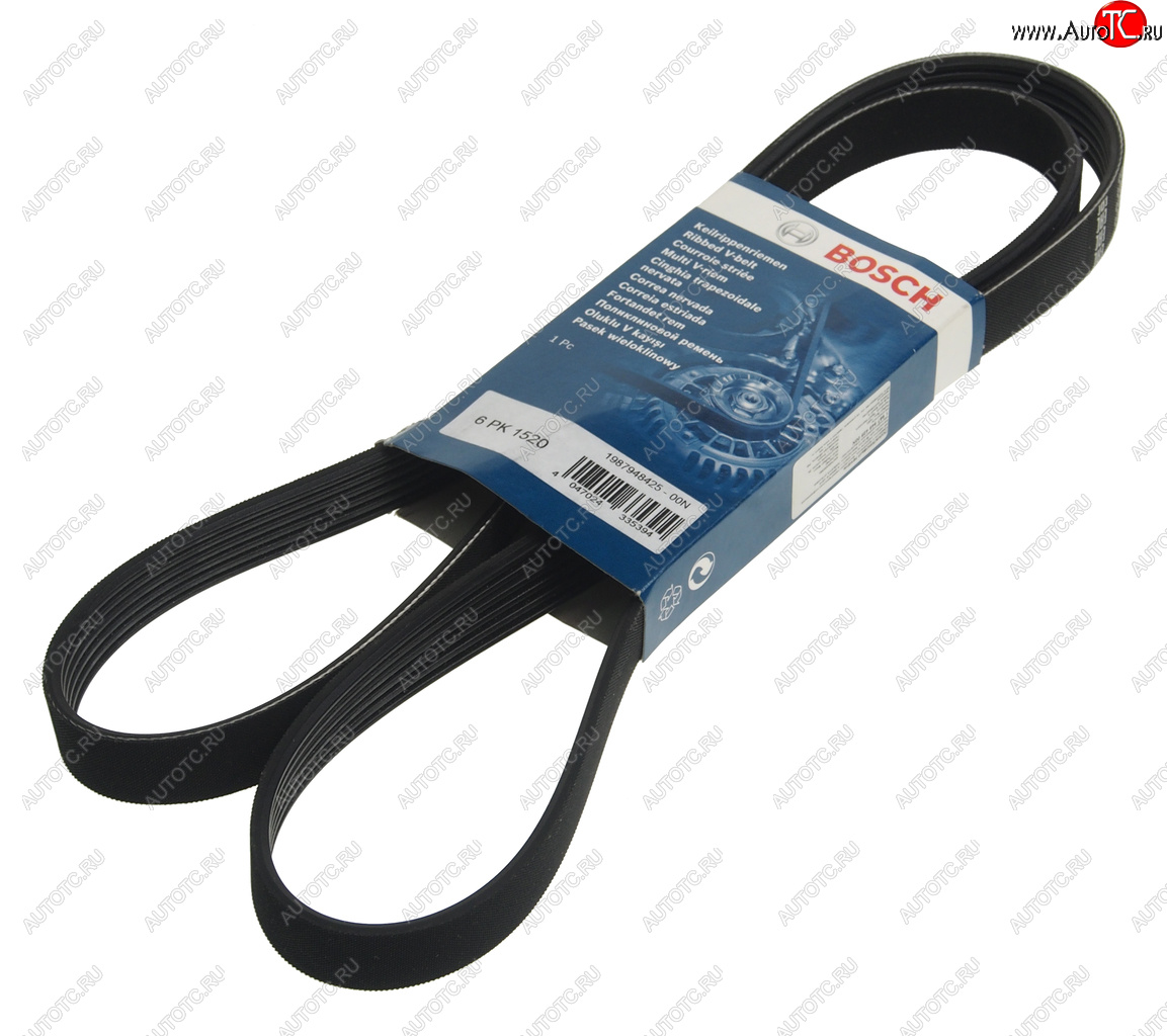 1 159 р. Ремень приводной поликлиновой 6PK1520 BOSCH BOSCH 1987948425  с доставкой в г. Кемерово