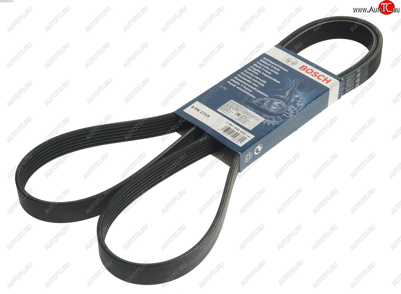 1 129 р. Ремень приводной поликлиновой 6PK1715 BOSCH BOSCH 1987948453 BOSCH 1987948453  с доставкой в г. Кемерово