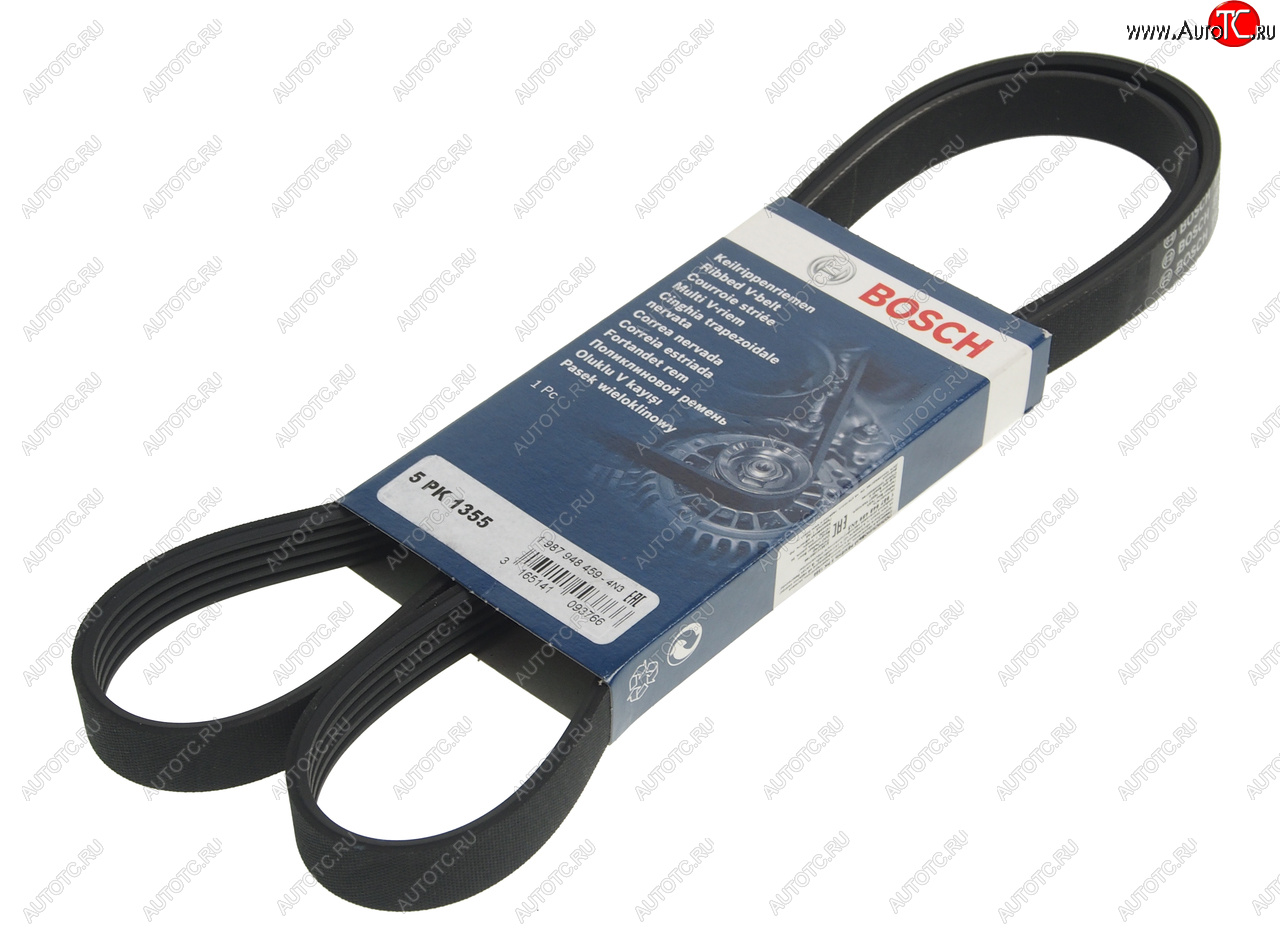 1 089 р. Ремень приводной поликлиновой 5PK1355 BOSCH BOSCH 1987948459  с доставкой в г. Кемерово