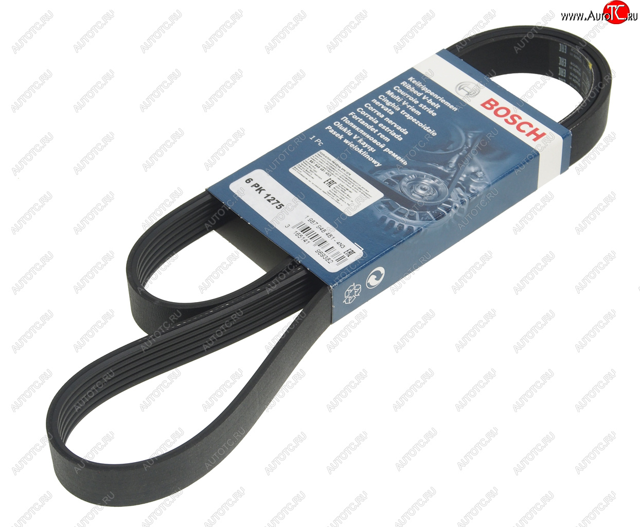 1 549 р. Ремень приводной поликлиновой 6PK1275 ГАЗ,УАЗ дв.405,409 BOSCH BOSCH 1987948481  с доставкой в г. Кемерово