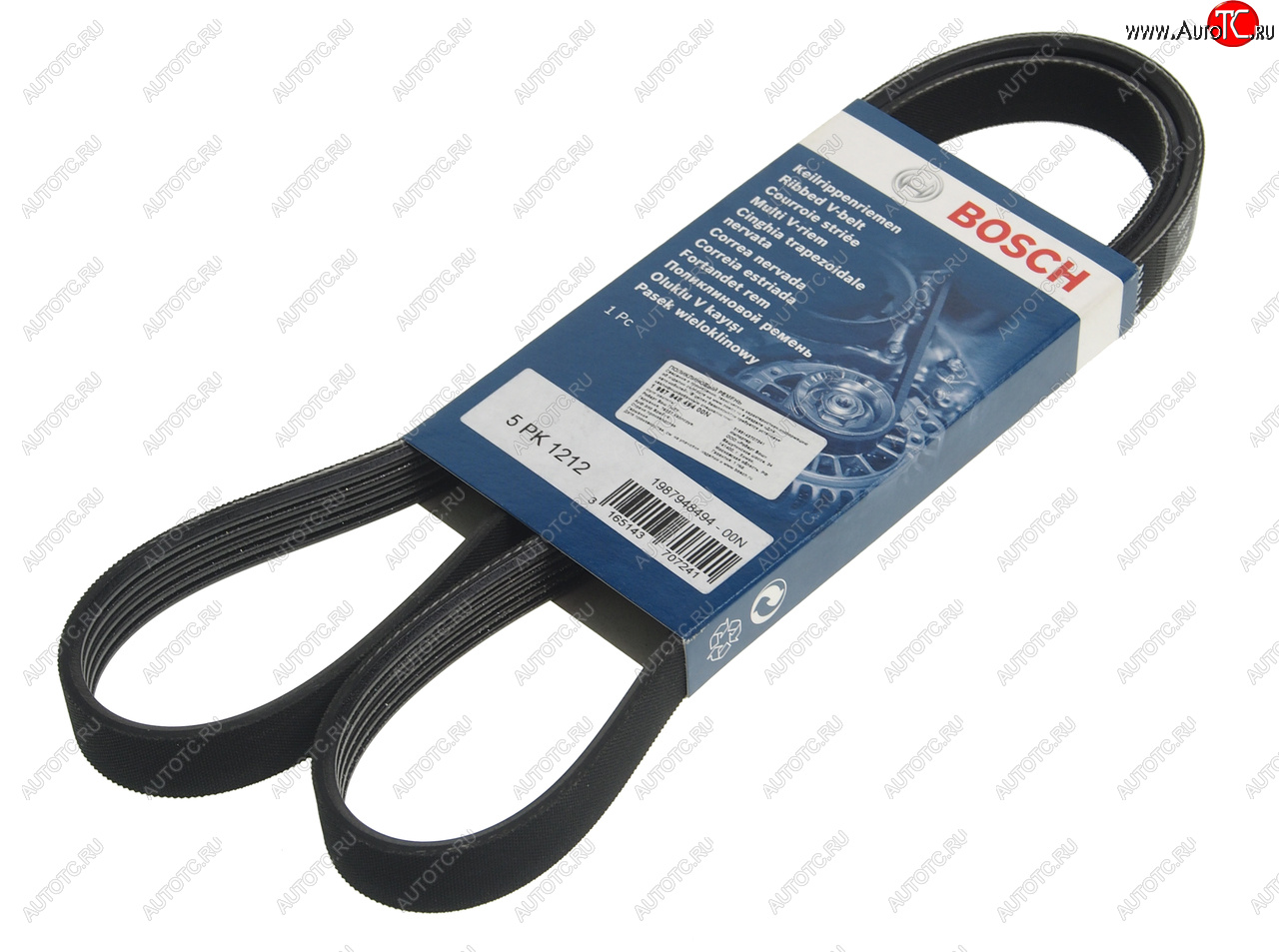 739 р. Ремень приводной поликлиновой 5РК1212 BOSCH BOSCH 1987948494 BOSCH 1987948494  с доставкой в г. Кемерово