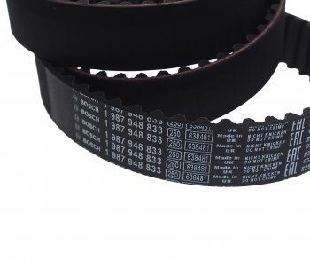 2 259 р. Ремень ГРМ MAZDA 323,626 (98-02) (2.0) (135х25) BOSCH BOSCH 1987948833 BOSCH 1987948833  с доставкой в г. Кемерово. Увеличить фотографию 2