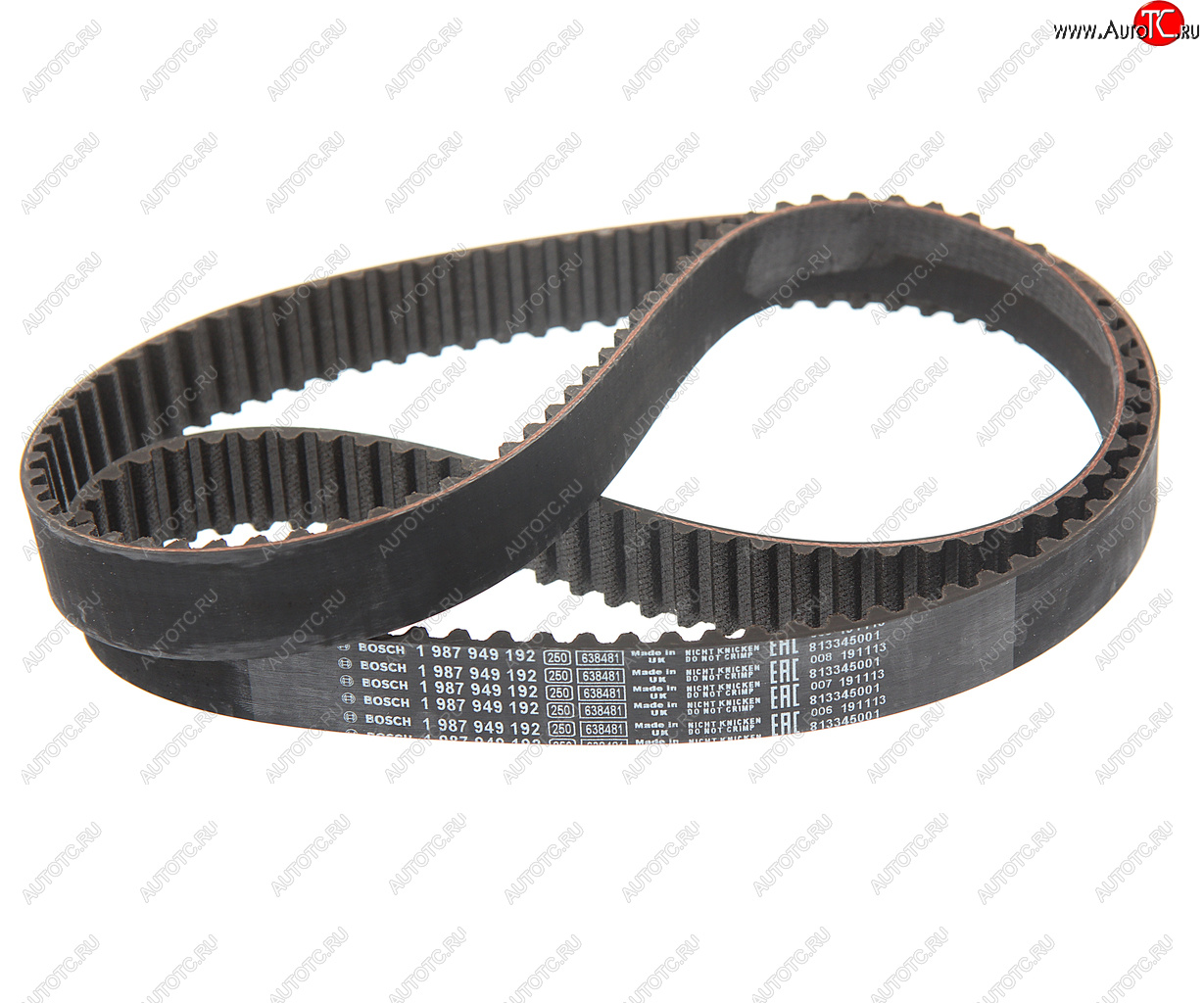2 159 р. Ремень ГРМ VW AUDI SEAT SKODA (1.8/2.0) (150х23) BOSCH BOSCH 1987949192 BOSCH 1987949192  с доставкой в г. Кемерово