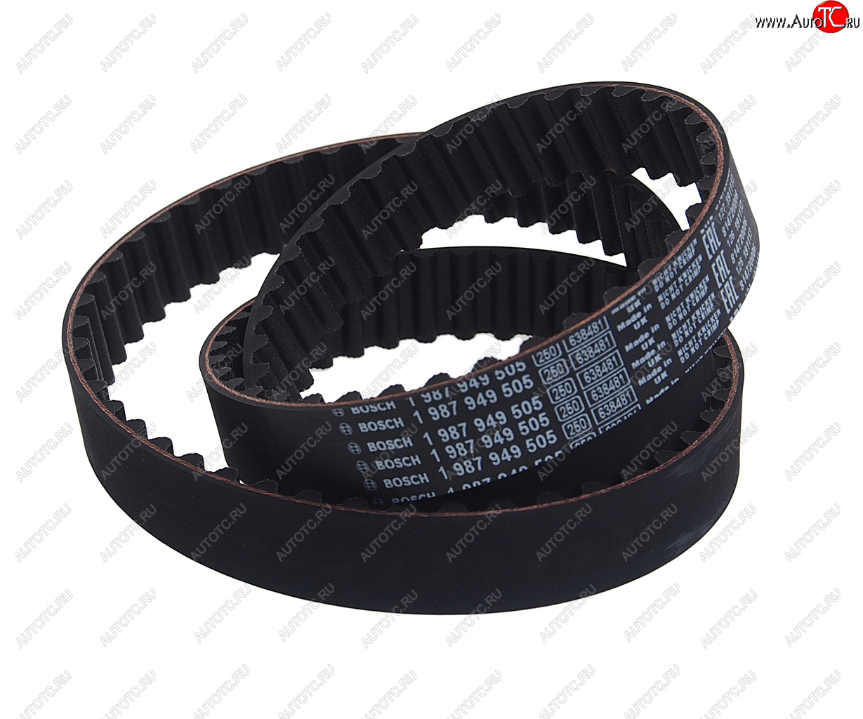 1 539 р. Ремень ГРМ FORD Focus 1,2,Fiesta,Fusion,Mondeo MAZDA 2 (95-09) (1.21.6) (117х22) BOSCH BOSCH 1987949505  с доставкой в г. Кемерово