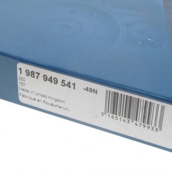 2 799 р. Ремень ГРМ VW Passat (98-05) AUDI A4 (97-06) SKODA Superb (01-08) (87х24) BOSCH BOSCH 1987949541 BOSCH 1987949541  с доставкой в г. Кемерово. Увеличить фотографию 3
