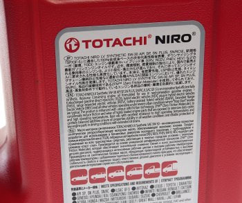 2 699 р. Масло моторное NIRO LV SPSN PlusGF-5 5W30 синт.4л TOTACHI TOTACHI 19904  с доставкой в г. Кемерово. Увеличить фотографию 3