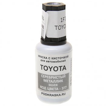 389 р. Краска с кистью 20мл TOYOTA LEXUS 1F7 PODKRASKA PODKRASKA 1f7  с доставкой в г. Кемерово. Увеличить фотографию 1