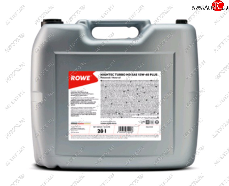 12 549 р. Масло дизельное HIGHTEC TURBO HD PLUS E7A3B4CI-4SLCF 15W40 мин.20л17.6кг ROWE ROWE 20041-0200-99  с доставкой в г. Кемерово