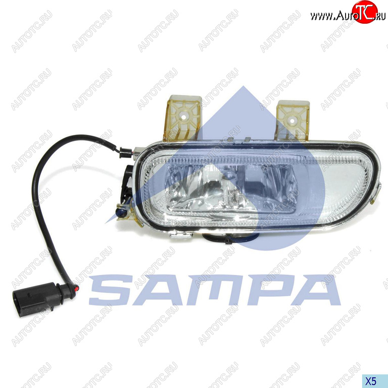 2 399 р. Фара противотуманная КАМАЗ-5490 MERCEDES левая SAMPA SAMPA 201.039  с доставкой в г. Кемерово