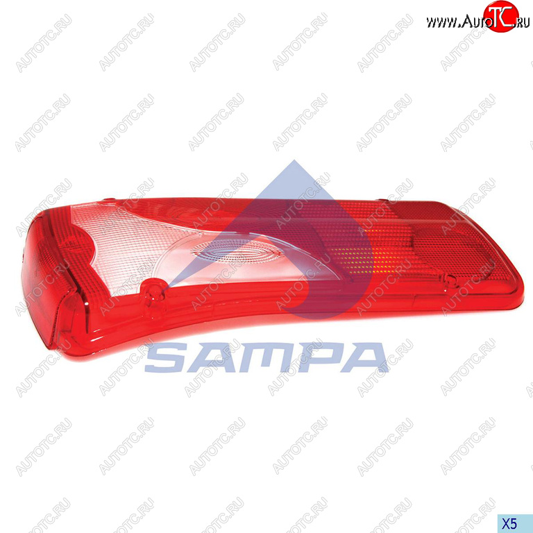 2 399 р. Рассеиватель SCANIA P,G,R,T VW Crafter Pickup фонаря заднего левого SAMPA SAMPA 201.064  с доставкой в г. Кемерово