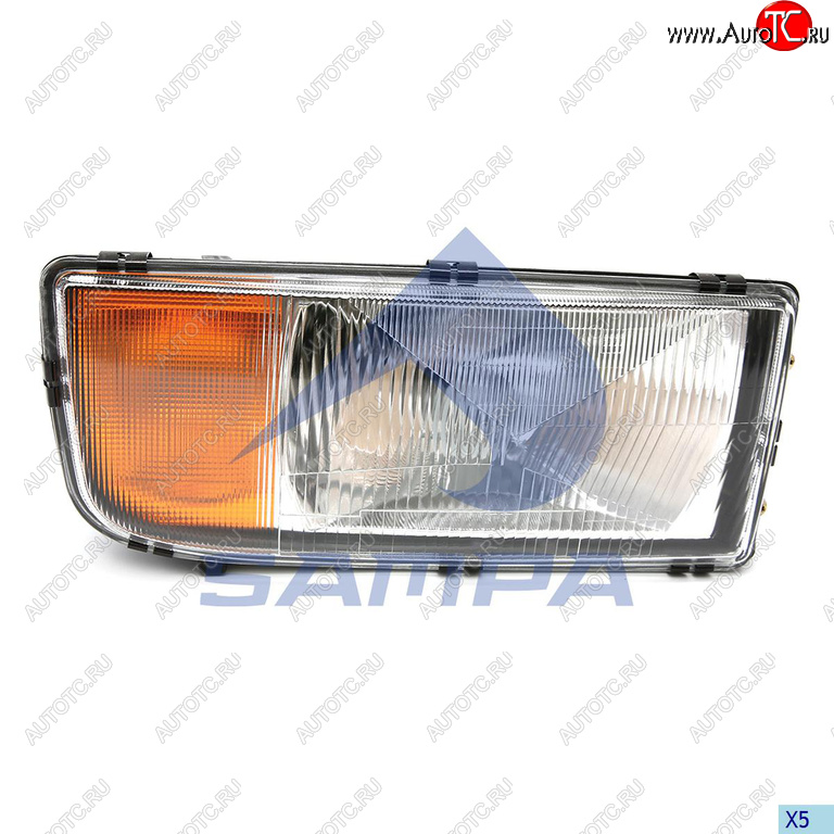 5 399 р. Фара MERCEDES Actros (96-02) правая SAMPA SAMPA 201.126  с доставкой в г. Кемерово