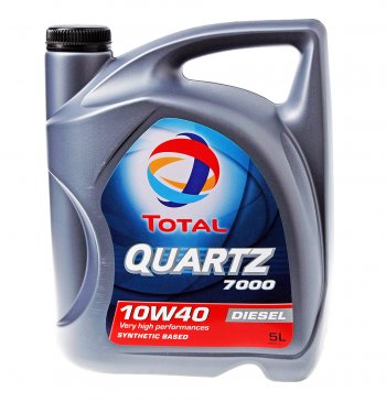 3 999 р. Масло дизельное QUARTZ 7000 DIESEL 10W40 псинт.5л TOTAL TOTAL 201524  с доставкой в г. Кемерово. Увеличить фотографию 1