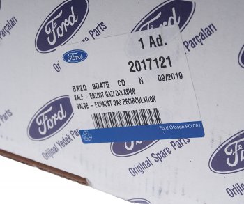 15 549 р. Клапан FORD Transit (06-) CITROEN Jumper (06-) рециркуляции картерных газов (EGR) OE FORD 2017121  с доставкой в г. Кемерово. Увеличить фотографию 8