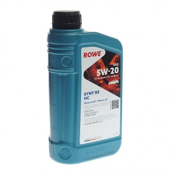 1 499 р. Масло моторное HIGHTEC SYNT RS A1B1 5W20 синт.1л ROWE ROWE 20186-0010-99  с доставкой в г. Кемерово. Увеличить фотографию 1