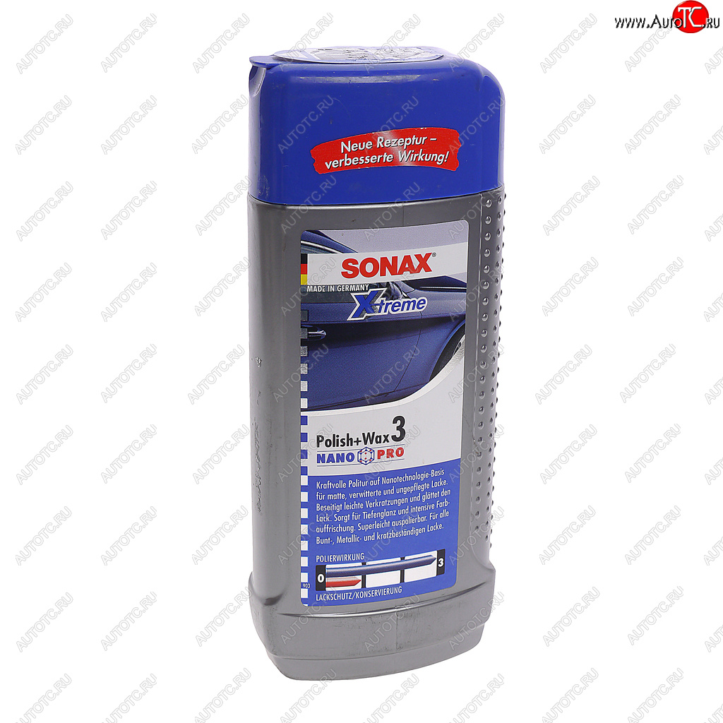 1 349 р. Полироль кузова для старых покрытий X-TREME №3 250 мл SONAX SONAX 202100  с доставкой в г. Кемерово