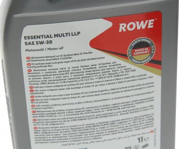 1 929 р. Масло моторное ESSENTIAL MULTI LLP 5W30 синт.1л ROWE ROWE 20238-177-2a  с доставкой в г. Кемерово. Увеличить фотографию 2