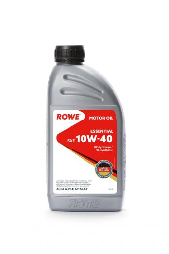 899 р. Масло моторное ESSENTIAL SLCFA3B4 10W40 псинт.1л ROWE ROWE 20259-177-2а  с доставкой в г. Кемерово. Увеличить фотографию 3