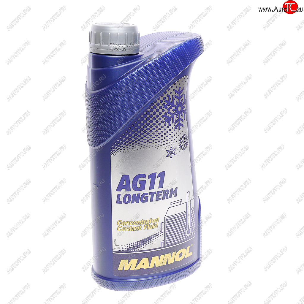 539 р. Антифриз синий концентрат 1л AG11 Longterm IAT 4111 MANNOL MANNOL 2030  с доставкой в г. Кемерово
