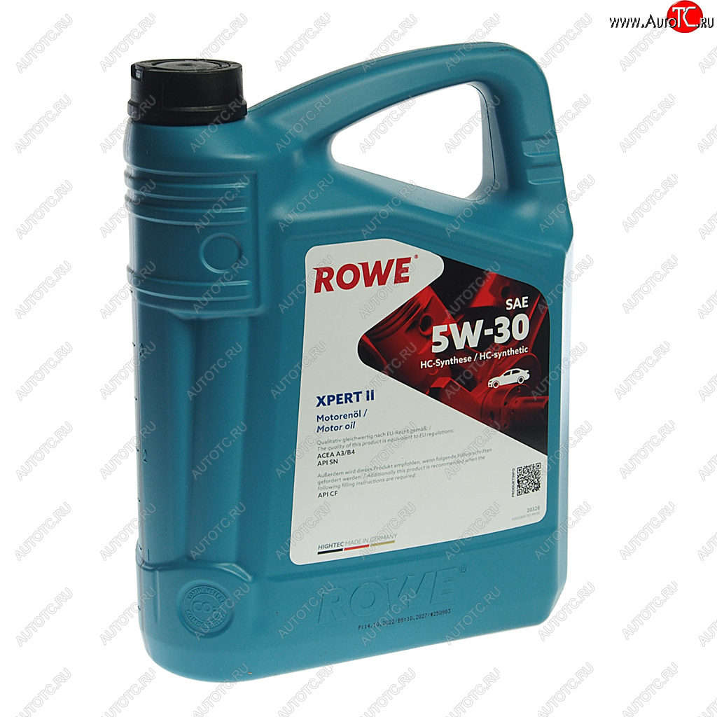 3 779 р. Масло моторное HIGHTEC EXPERT II 5W30 синт.4л ROWE ROWE 20328-0040-99 ROWE 20328-0040-99  с доставкой в г. Кемерово
