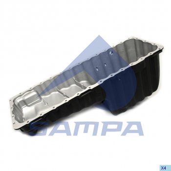 65 999 р. Поддон масляный КАМАЗ-5490 MERCEDES картера двигателя SAMPA SAMPA 203.464  с доставкой в г. Кемерово. Увеличить фотографию 1