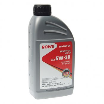 1 669 р. Масло моторное ESSENTIAL MS-C3 5W30 синт.1л ROWE ROWE 20364-177-2a  с доставкой в г. Кемерово. Увеличить фотографию 1