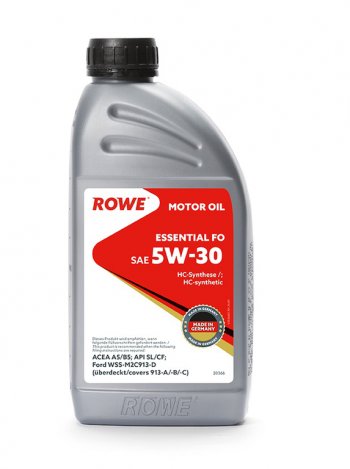 1 649 р. Масло моторное ESSENTIAL A5B5 SLCF 5W30 синт.1л ROWE ROWE 20366-177-2а  с доставкой в г. Кемерово. Увеличить фотографию 2