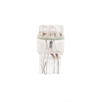 105 р. Лампа светодиодная 24V W21W W3x16d бесцокольная 9 светодиодов Red MEGAPOWER MEGAPOWER-AUTOMOTIVE 20381r-24  с доставкой в г. Кемерово. Увеличить фотографию 1