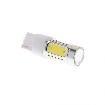 241 р. Лампа светодиодная 12V T20W BA9s 6000K 5 светодиодов MEGAPOWER MEGAPOWER-AUTOMOTIVE 20392sw  с доставкой в г. Кемерово. Увеличить фотографию 1