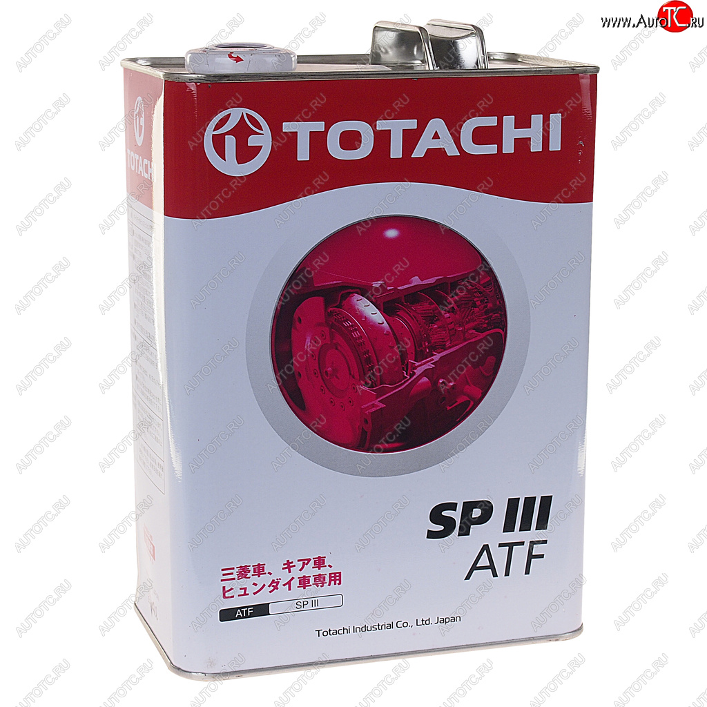 4 089 р. Масло трансмиссионное ATF SP III синт.4л (красный) TOTACHI TOTACHI 20404  с доставкой в г. Кемерово