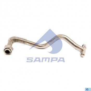 5 199 р. Трубка MERCEDES масляная турбокомпрессора обратная SAMPA SAMPA 205.165  с доставкой в г. Кемерово. Увеличить фотографию 1